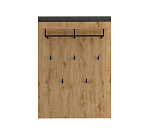 Вешалка Грейс дуб наварра/графит WIE