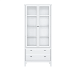 Витрина Эва белый REG2W2S