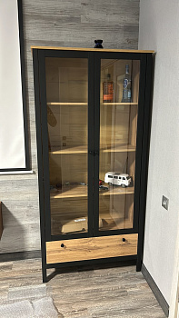 Витрина Loft дуб вотан