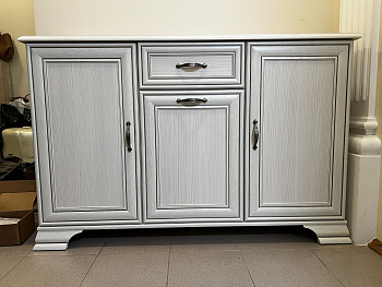 Тумба-комод Tiffany вудлайн кремовый 3D1S