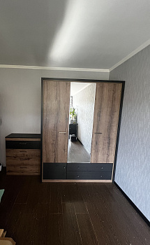 Шкаф Jagger дуб монастырский/черный 3DG2S Z