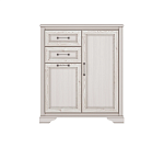 Тумба-комод Стилиус лиственница сибирская KOM2D2S