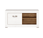 Тумба для обуви Мальта лиственница сибирская/орех лион BUT1D/110