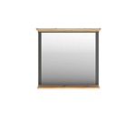 Зеркало Жасмин графит/дуб артизан LUS/90