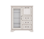 Тумба-витрина Стилиус лиственница сибирская KOM1W1B3S