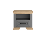 Тумба прикроватная Марсель дымчатый алмаз KOM1S