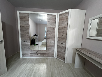 Шкаф с зеркалом Olivia дуб анкона 4D2S