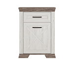 Тумба Марсель ясень снежный KOM1D1S