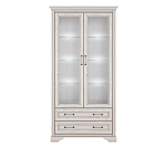 Витрина с подсветкой Стилиус лиственница сибирская REG2W2S