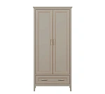 Шкаф Классик глиняный серый SZF2D1S/95